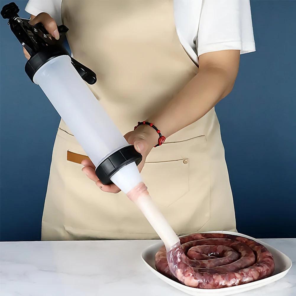 Sausage Maker Sausage Stuffer Jerky Gun Manaul Meat Syringe Home Made Homemade Sausage Tool Small Sausage Tool Sausage Filler