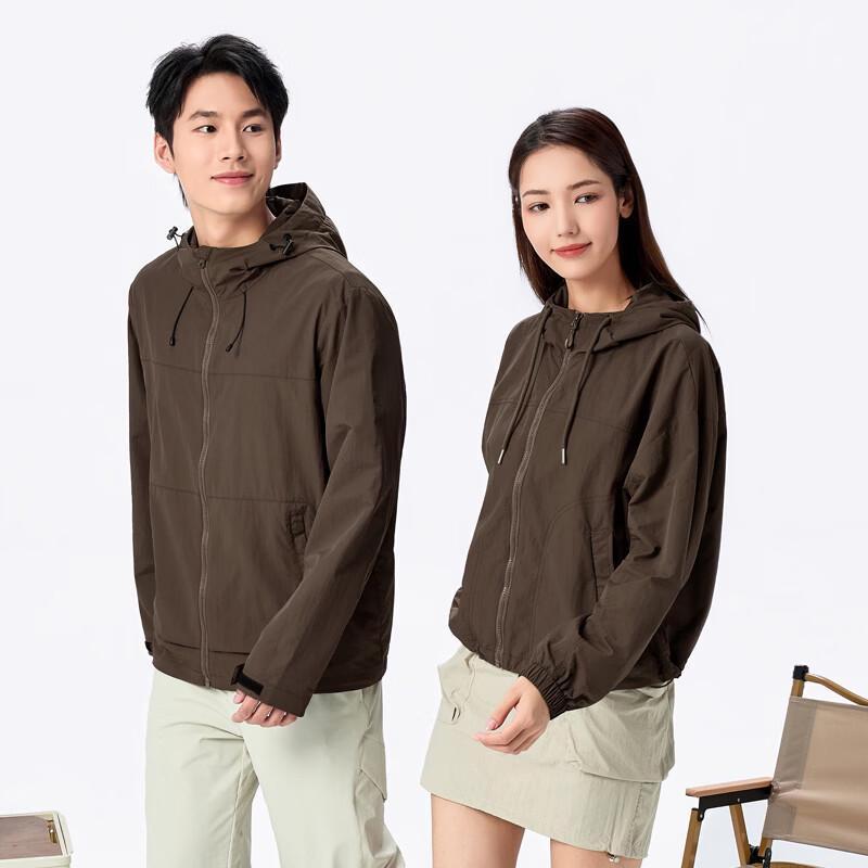 Fengmao Couple's Hooded Windproof Water-Repellent Casual Jacket