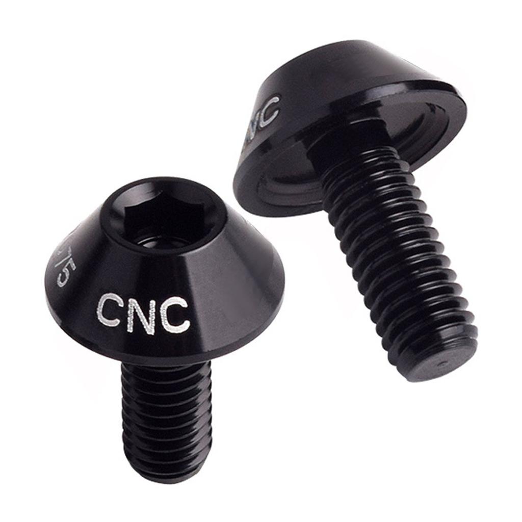 Śruby do koszyka na bidon rowerowy M5x12 ze stopu aluminium Śruby mocujące koszyk na bidon do rowerów szosowych i górskich