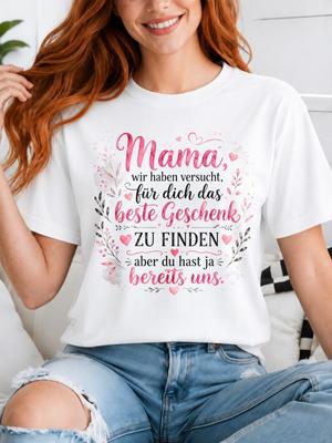 Malle Maus Niedliche Maus im Herzen hält Bier Rosa Schriftzug und verspielte Party-Stimmung Unisex Unisex Alle T-Shirts