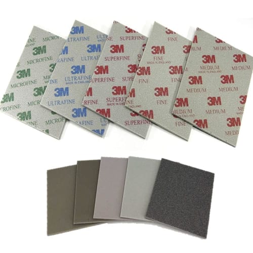 Lifework Concierge 3M Sponge Abrasives, Water-Resistant Sanding File, 5-Piece Set