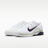Nike Court Air Zoom Vapor 12 HC Weiß Volt Dunkle Rosine