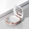 Portable Orthodontic Retainer & Denture Storage Box with Mirror and Braces Soaking Feature