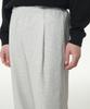MUSINSA STANDARD [Cooltandard] One-Pleat Wide Lounge Sweatpants [Melange Light Gray]