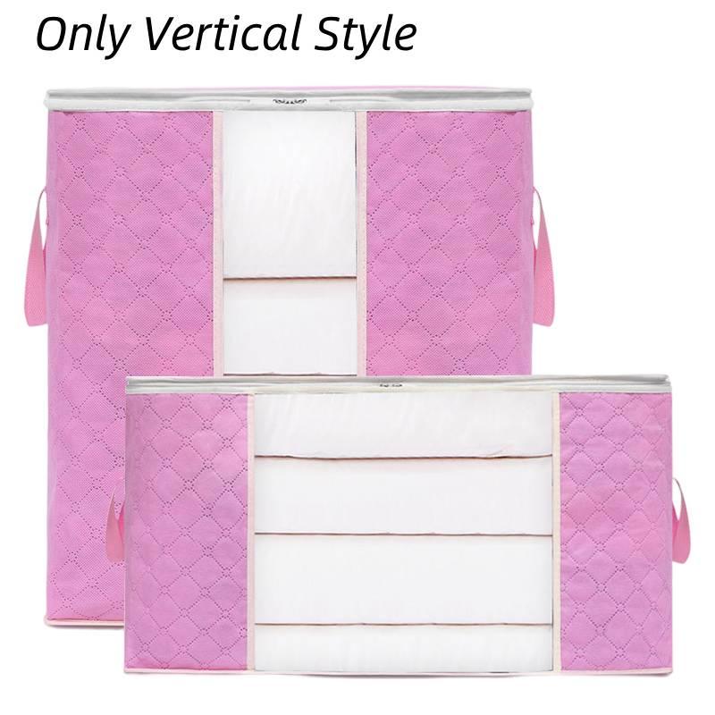 Vielseitiger Aufbewahrungsbeutel aus Vliesstoff für Bettwäsche, Kleidung und mehr