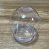 10Pcs 140ml Round Plastic Can Bulb Type Transparent Can Crystal Mud Plastic Can Plastic Bottle