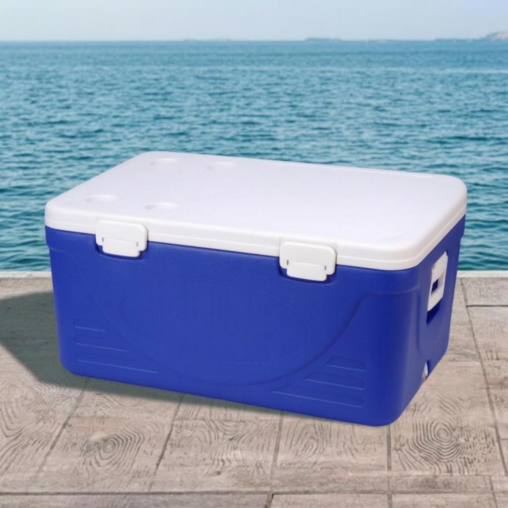 Insulated Chiller Box Heavy-Duty with Ice Boxes Portable for Road Trips