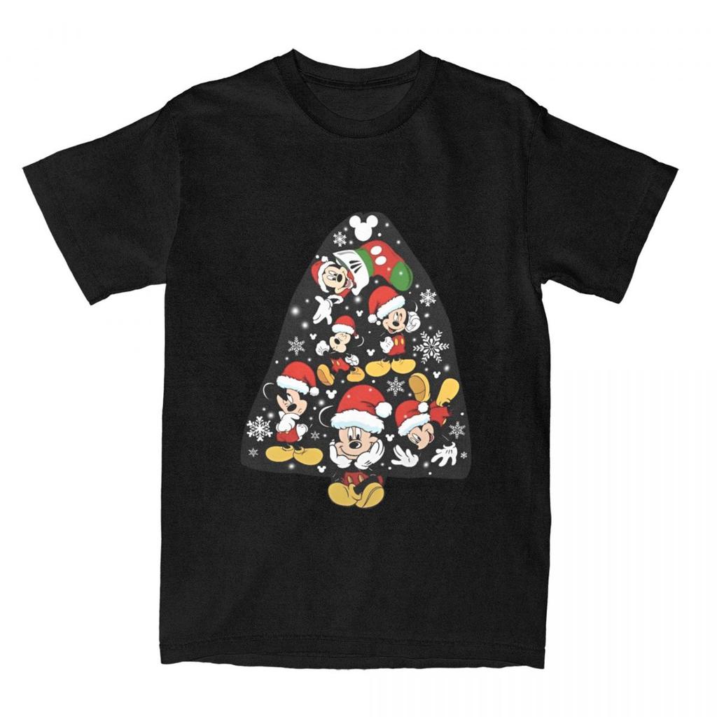 Streetwear T-Shirt Minnie Mickey Mouse Cotton T-Shirts Novelty Tshirt for Adult Child Summer Y2K Fun Pattern Short Sleeve Tops