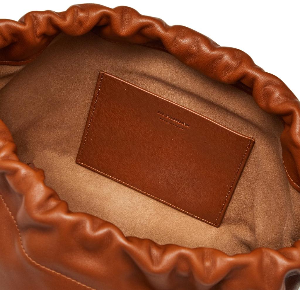 Shoulder Bag 853407WUB70052 Drawstring Small Crossbody DarkBrown [Jil Sander] Women's [Item]