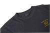 BLANKBRICK Pigment Small Emblem Blue Slit Short Sleeve T-Shirt