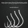 Rustproof Sleeved Sea Fishing Jig Hooks 1/0-4/0 for Slow Jigging Boat Lure