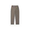 Li Ning Vital Series Solid Color Loose Straight Casual Pants Men Bottoms Mushroom-Brown AKXU107-1