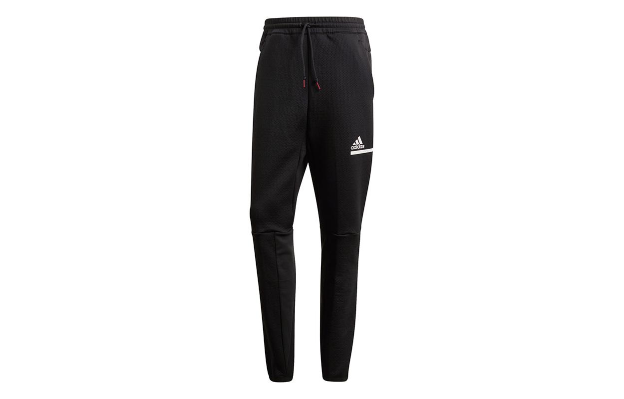 Adidas Knitted Sweatpants Men s Black Moderate Slim Fit Pants GK0923 M