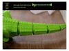 Luminous Infrared Remote-Control Electric Crawling Crocodile: Educational Kids' Toy and Simulation Animal