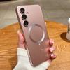 Matte Magnetic Phone Case For Samsung Galaxy S26 S2 S24 S23 S 26 Ultra Plus S26Ultra For  Silicone Soft Cover