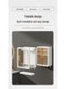 Wall-Mounted Dustproof Bathroom Cosmetic & Skincare Storage Cabinet