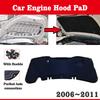 For Honda Civic 8th Gen Accessories MK8 2006-2011 Car Engine Hood Sound Mat Front Heat Insulation Cotton Cover Car Accessories