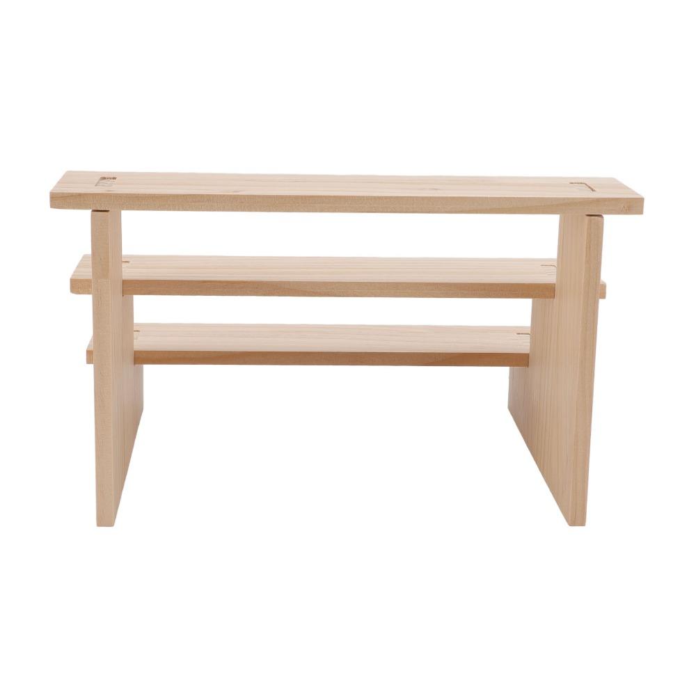 3 Tier 3 Tier Display Shelf Multifunctional Dessert Display Stand  Cabinet Storage