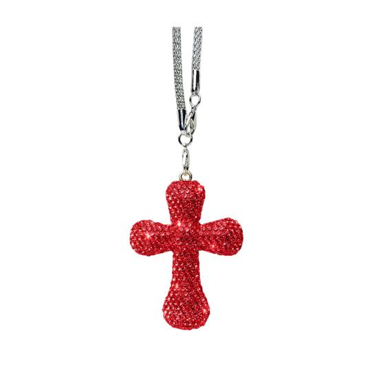 Rhinestone Car Hanging Ornament Bling Pendant for Rearview Mirror Sparkling Decoration for Bag Vehicle Interior