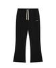 COVERNAT WOMAN Semi Bootcut Sweatpants Black