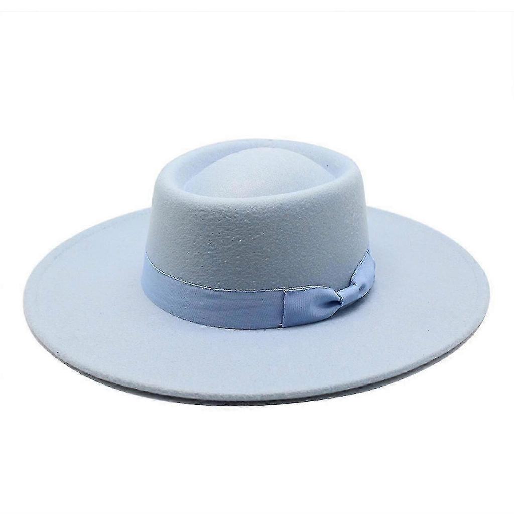 Classic Lightweight Hat for Women with Wide Brim, Felt