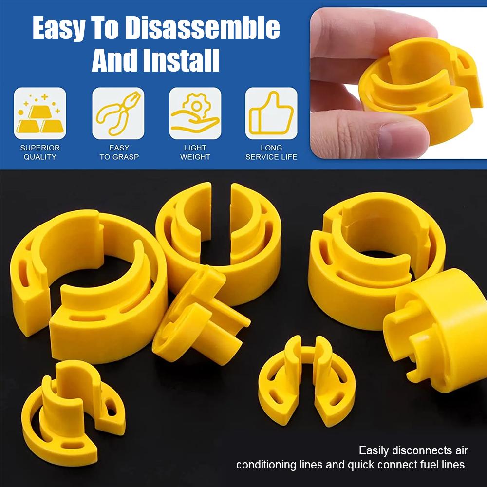 Removal Tools Car Air Conditioning Pipe Quick Disconnect Tools Kit 16pcs Fuel Line Remover Connector