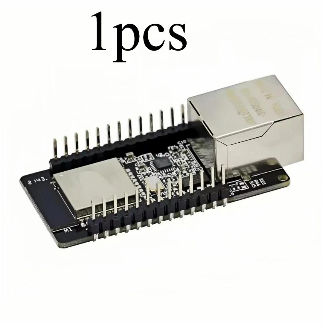 

WT32-ETH01 Embedded Serial Port Networking Bluetooth-compatible Ethernet WIFI Combo Gateway MCU ESP32 Wireless Module WT32 ETH01 білий