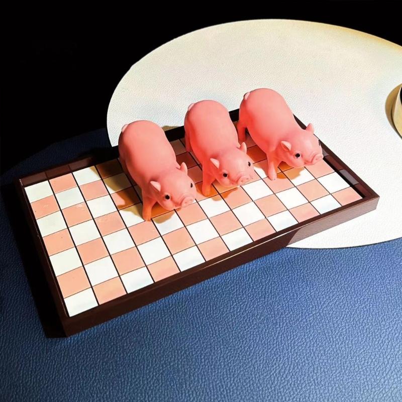 Chess Board Resin Mold Checker Game Board Silicone Mold 3D Chess Pieces Resin Casting Molds for DIY Jewelry Crafts