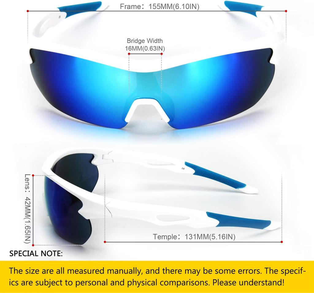 UV 400 Protection Ultralight Sunglasses for and Outdoor Activities [SHEEN KELLY] High-Quality Golf, Fishing, Cycling,