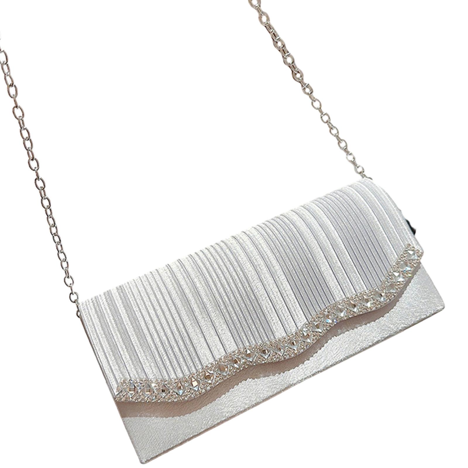 2023 Wedding Clutch Cocktail Crossbody Shoulder Bag Rhinestone Evening Bag Party Banquet Lady Purse Handbag Envelope Bag 1
