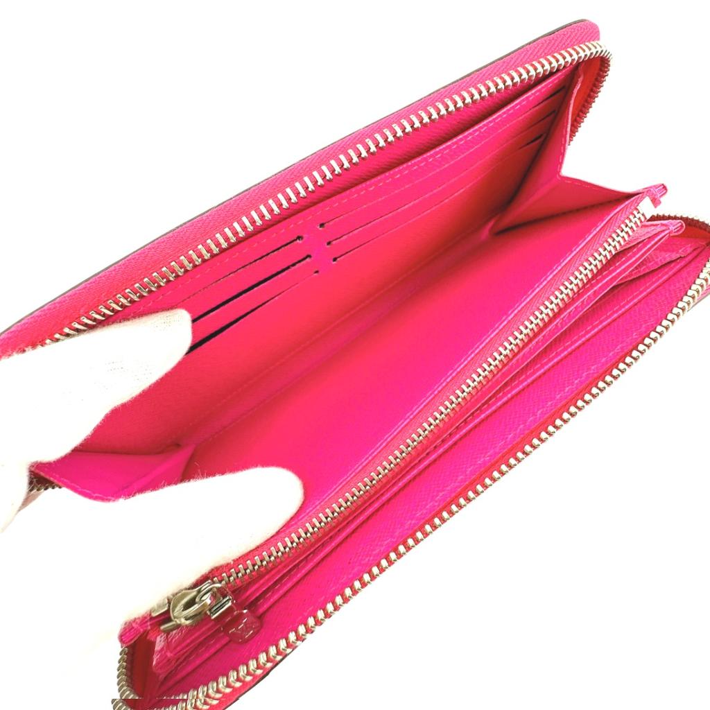 LOUIS VUITTON Zip Around Epi leather Zippy wallet M82050 Long Wallet purse Rose Used