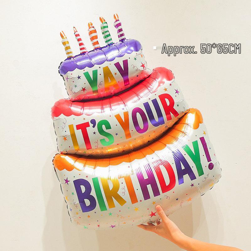 Children's Day Animal Balloon Hat First Birthday Photo Props & Background Decoration