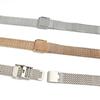 Band for Apple Watch Series 9 8 7 6 SE  Slim Milanese strap for iWatch stainless steel wire mesh chain girls wrist 40 41mm