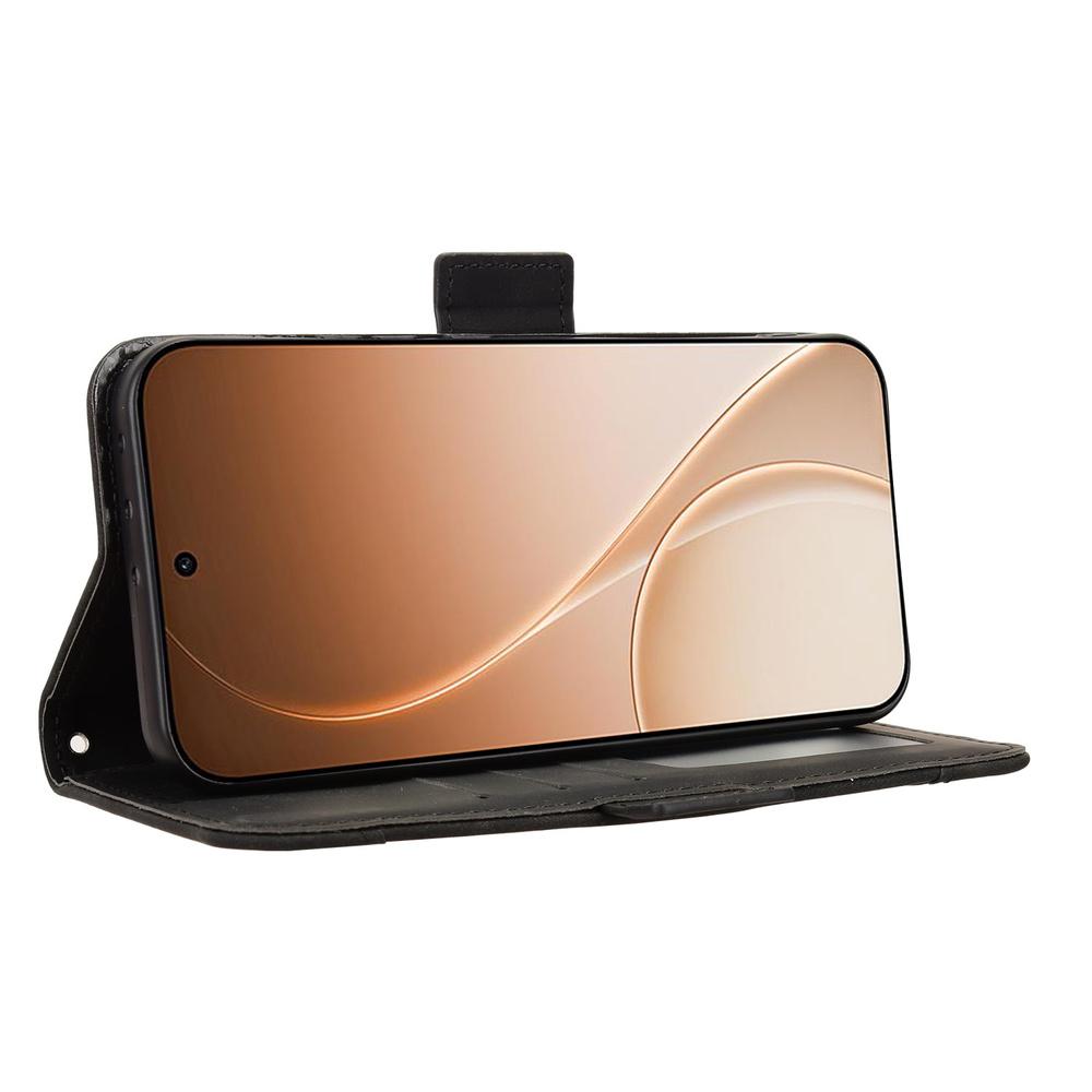 Flip Case for Oppo Reno 15 Pro, Card Slot, Black