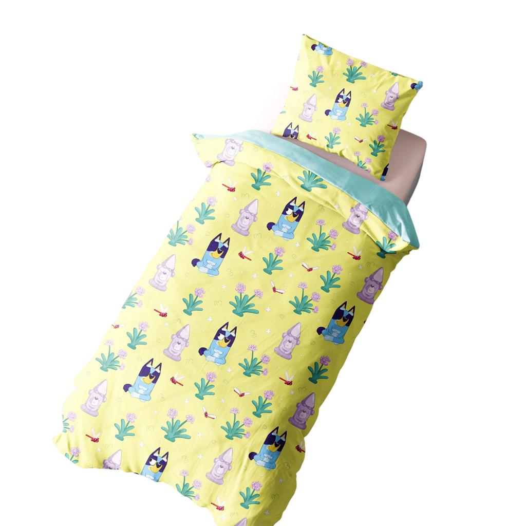 Bluey Heeler Family Panel Reversible Duvet Set