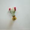 Mini Glass Bottle Flower Vase Fridge Magnets Big Small Sizes For Home Kitchen Diy Decoration Ornaments