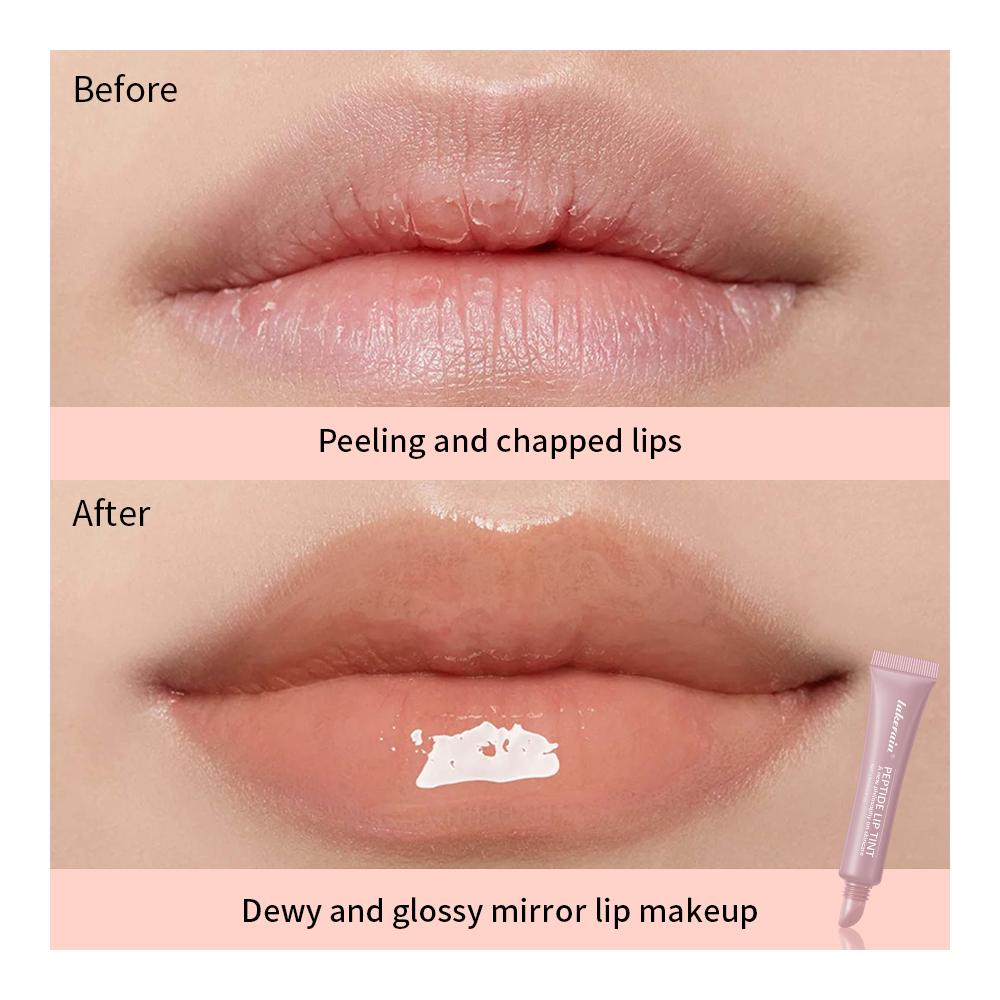 Lip Gloss Extended Wear Moisture-rich Lipstick Transparent Color Lip Glaze Cosmetics Suitable for Phone Case 4 Colors for Phone C