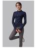 Quick-Dry Slim-Fit Stand-Up Collar Sports Jacket for Running & Yoga