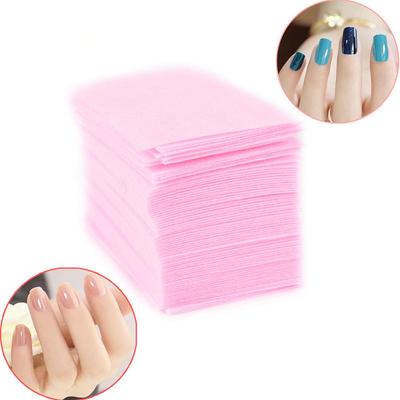 Detergente per rimuovere lo smalto, salviette per manicure, dischetti di cotone senza pelucchi, carta per nail art