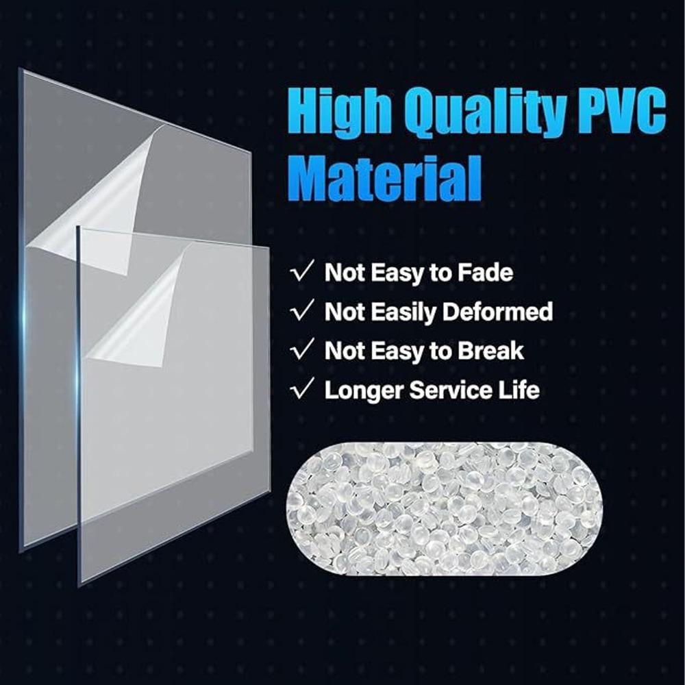 20 Pcs Solar Auto Darkening Clear Cover Lens Replacement Replacement Lens Kit Welding Helmet