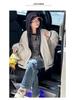 2025 Spring/Autumn Girls' Two-Piece Style Baseball Jacket - Fashionable Casual Top for Big Girls