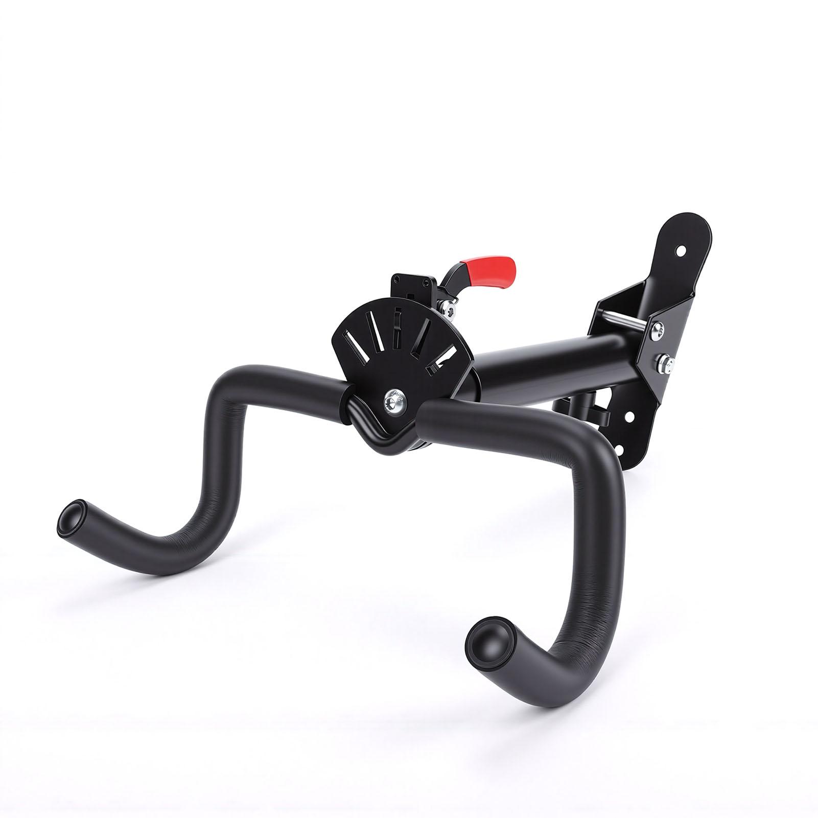 Bike Wall Rack, Horizontal Indoor Storage Rack, Bike Rack Hook for Garage, Home, Mountain Bike, Wall Mount