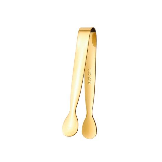 Stainless Steel Ice Tongs Mini Tongs for Ice Cubes Sugar Cubes Cookies Cotton Candy