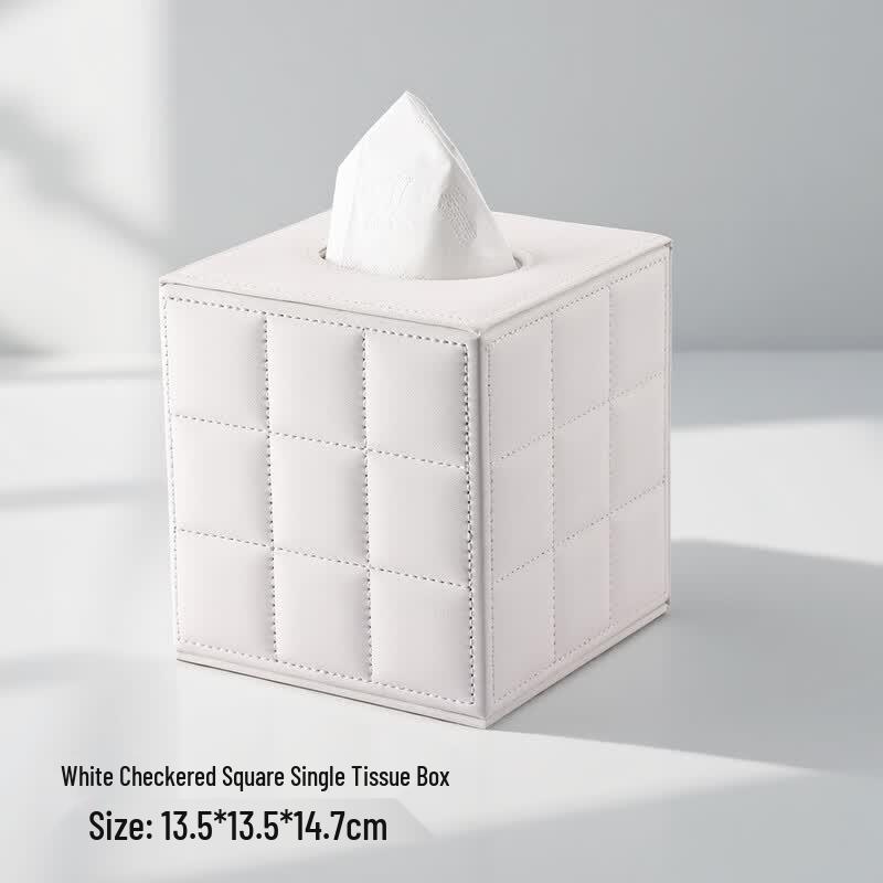 SPACEXPERT Leather Tissue Box