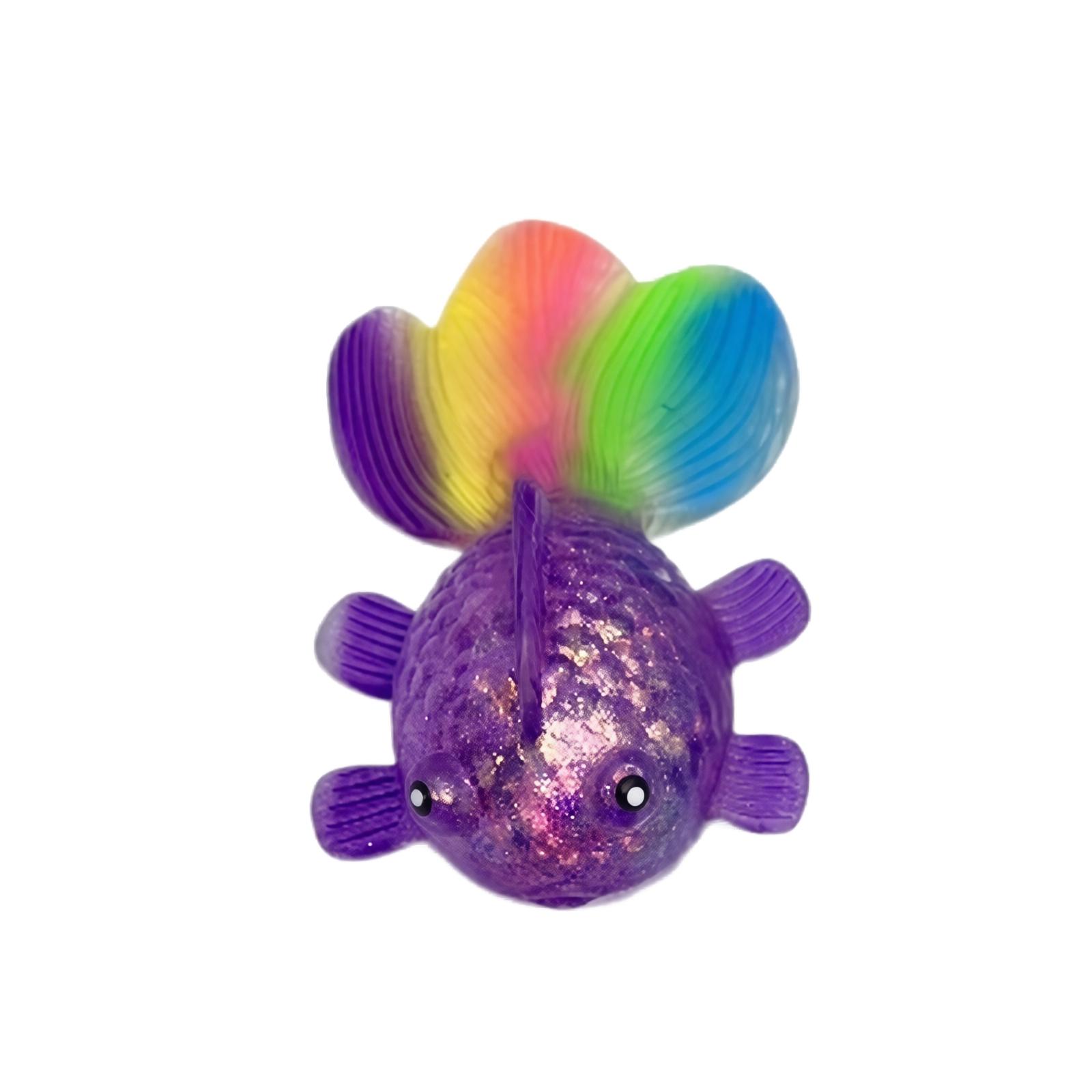 Colorful Toy Stress Toy Soft Toy for Kids and Adults One Size фиолетовый