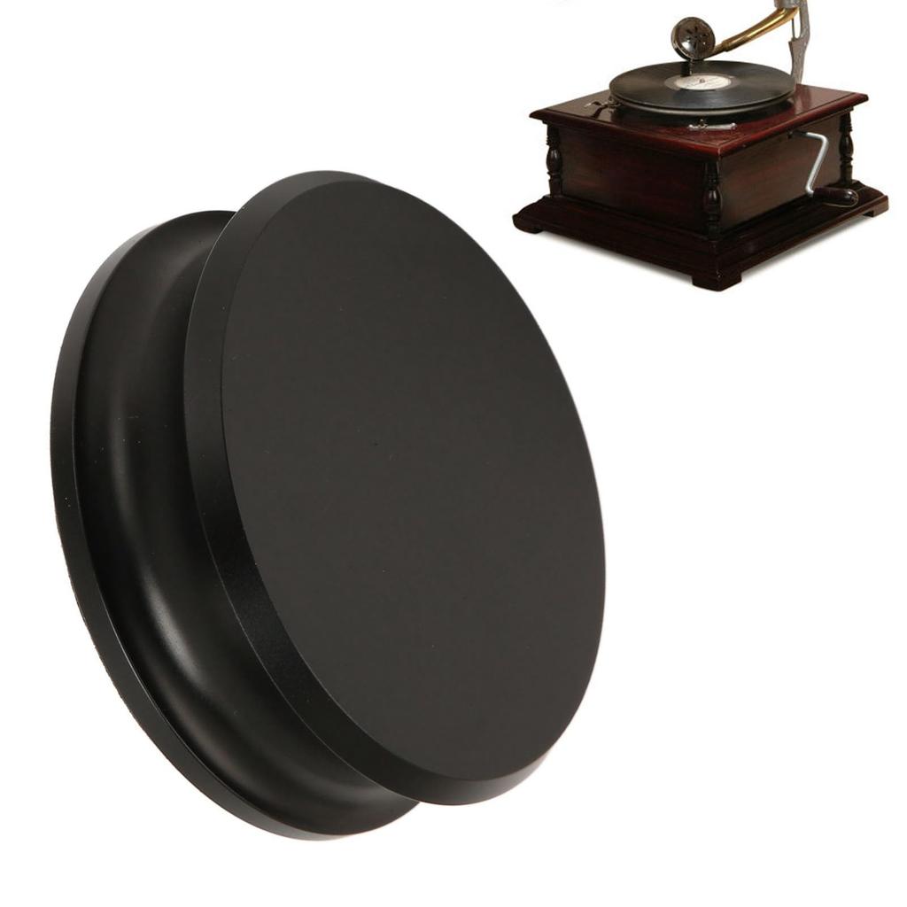 Record Weight Stabilizer Turntable HiFi Aluminum Alloy LP Turntable Disc Compatible with Various Record Sizes and LP Record Players Clamp, Stabilizer,
