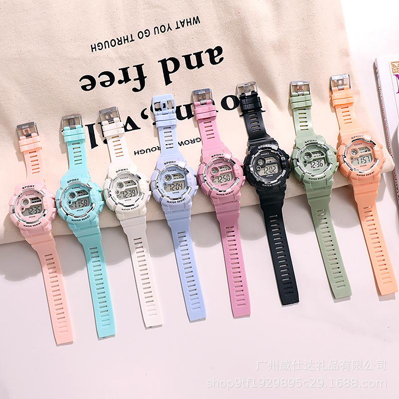 Montres Tendance pour Enfants Lumineuses Étanches Montre Numérique Sport Alarme Montres Garçons Filles Étudiant Montre Électronique Intelligente Cadeau