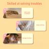 Silicone Shrimp Meat Cat Toy Kitten Food Leakage Treat Dispensing Chew Toy Indoor Cats Teething Cleaning Interactive Boredom Enrichment