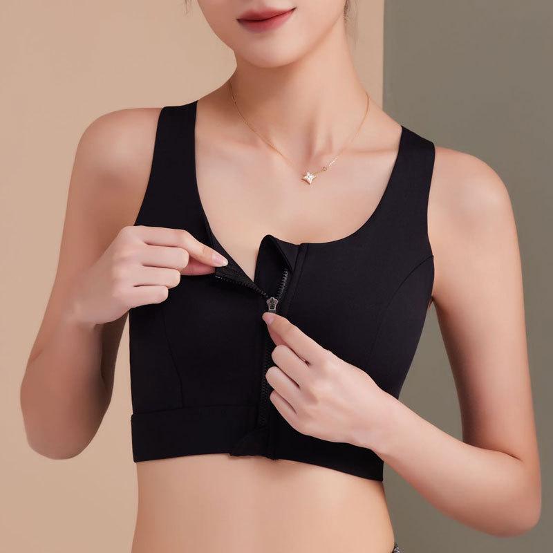 High-Impact Padded Sports Bra - Women's Shockproof Running & Yoga Camisole