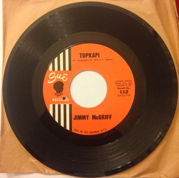 

7inch Record JIMMY MCGRIFF - Topkapi 112 Sue Records Inc 1964 US Jazz Used